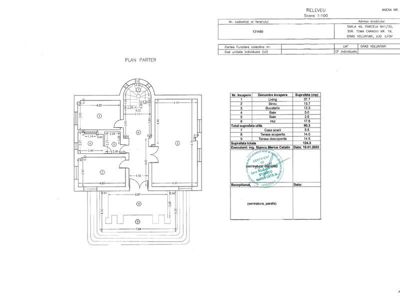 Pipera, rond OMV, com 0% Bucuresti, vila 390mp teren 1019mp, piscina 110mc